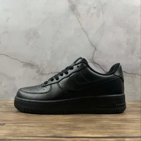 Season Ready Air Force 1 07 Low Black Black 315115-038