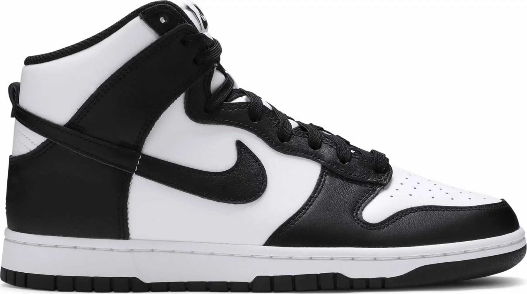 Machine Washable Fabric Nike Dunk High Black White/Panda
