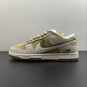 SB Dunk Low 85 White Brown Black DO9457-113 Breathable Tongue