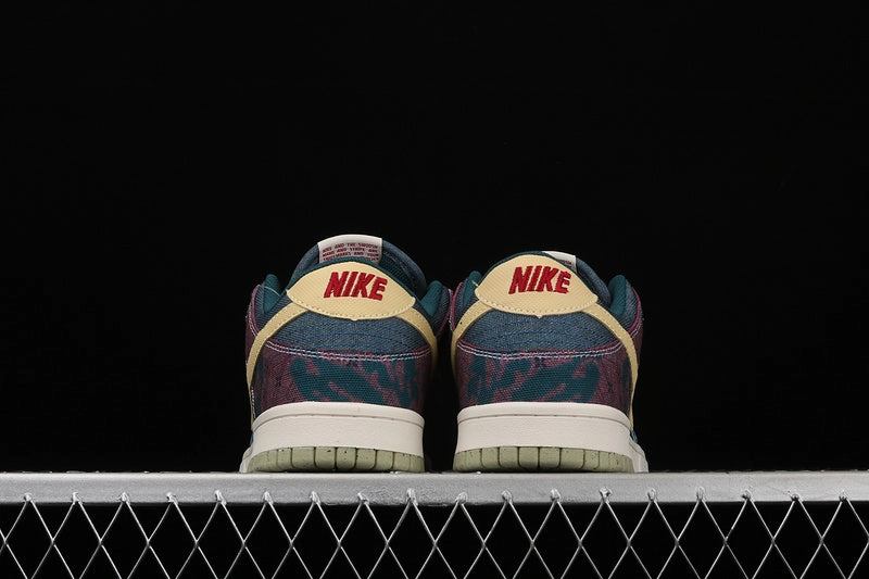 Quick Lace System Streamlined ease SB Dunk Low SP Lemon Wash Multi Color Blue Red Yellow CZ9747-900