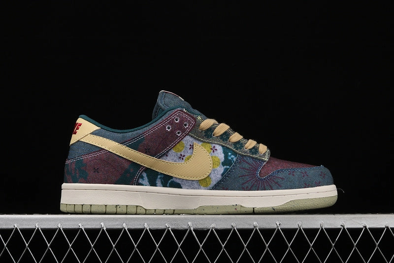 Low Top SB Dunk Low SP Lemon Wash Multi Color Blue Red Yellow CZ9747-900