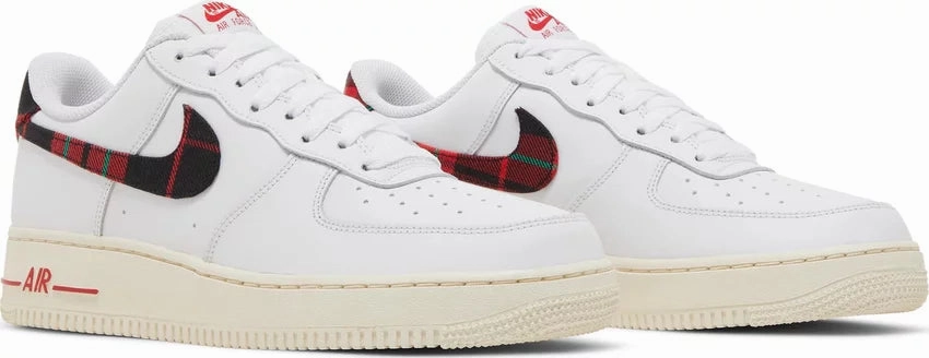 Lined interior Nike Air Force 1 Tartan Plaid