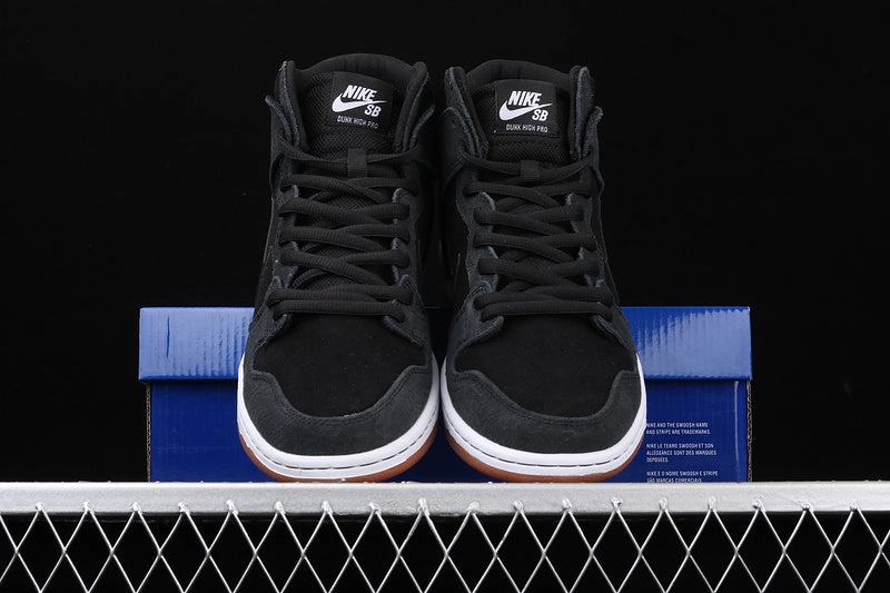 Dunk High Premium SB QS Black Black-White-Gm Med Brown 313171-075 Day Wear