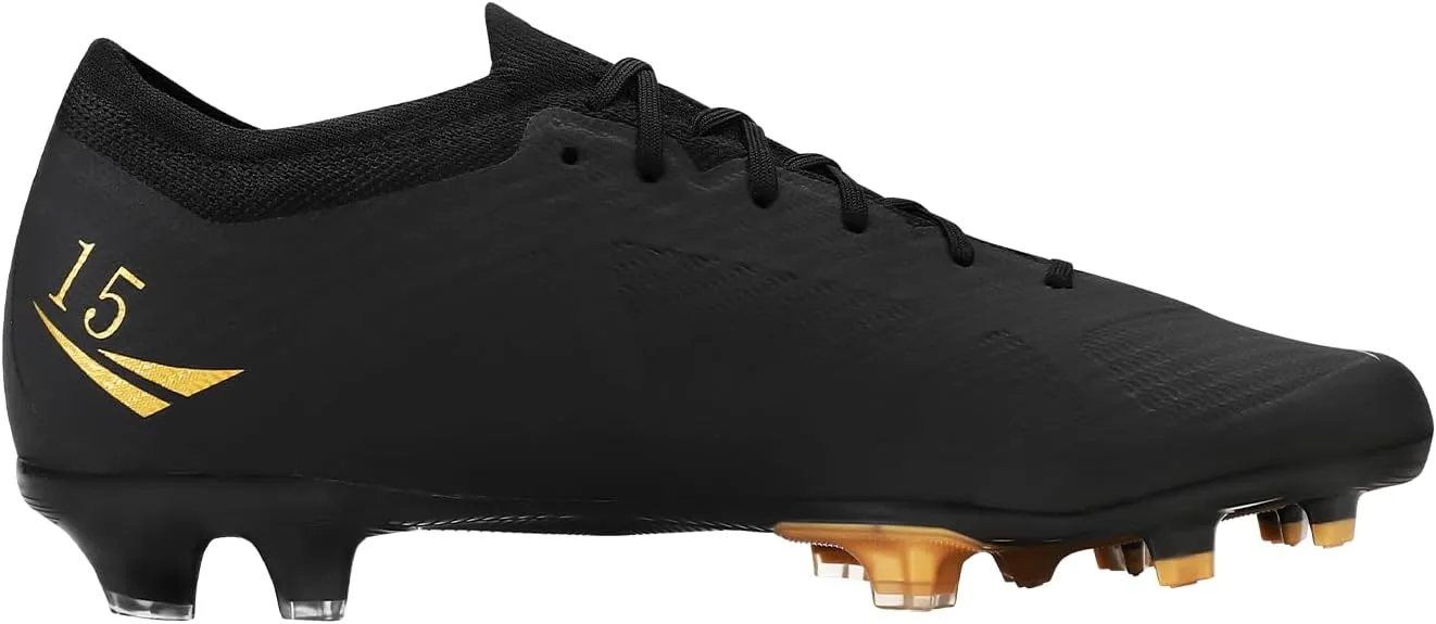 Tazzico Soccer Cleats Mens Womens Black Football Cleats for Boy's Sneakers Soccer Shoes for Kids Professional FG Training Shoes