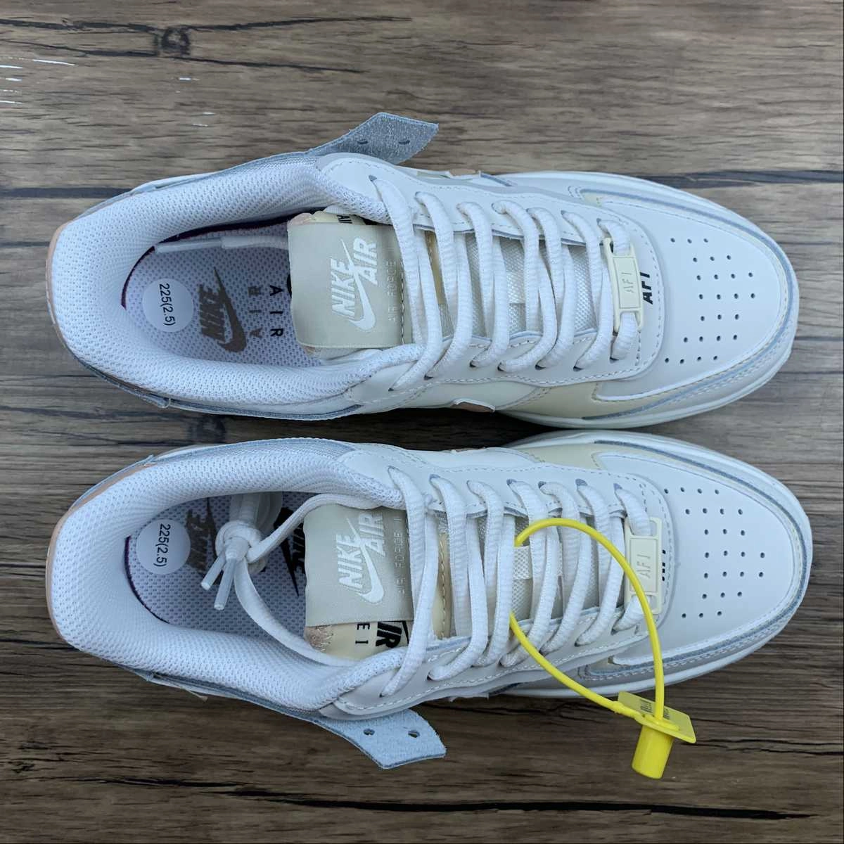 Air Force 1 Shadow Sail Hemp Fossil Light Gray White CI0919-116 Durable materials Midsole Support