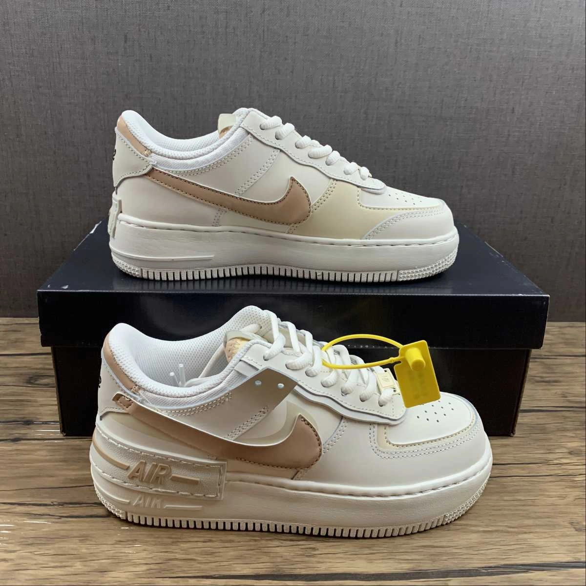 Air Force 1 Shadow Sail Hemp Fossil Light Gray White CI0919-116 Lifestyle Ready