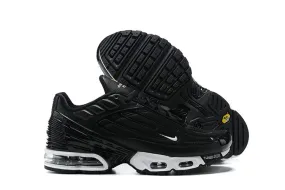 Air Max Plus 3 Black White Black 805050-028 pastel - colored running shoes steampunk - themed running gear
