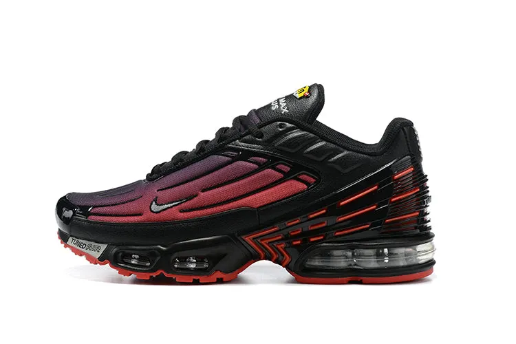 Flex Traction Air Max Plus 3 Black Wolf Grey Radiant Red CT1693-002