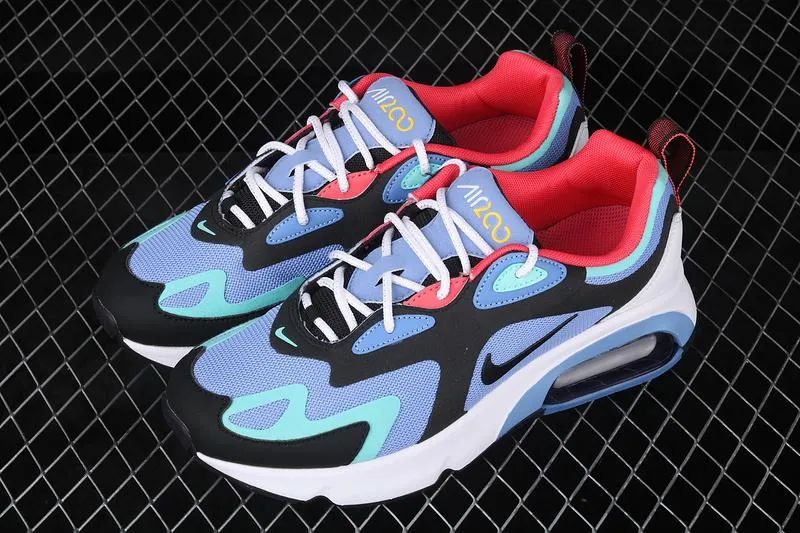 running with knee braces Air Max 200 Royal Pulse Oil Grey AQ2568-401