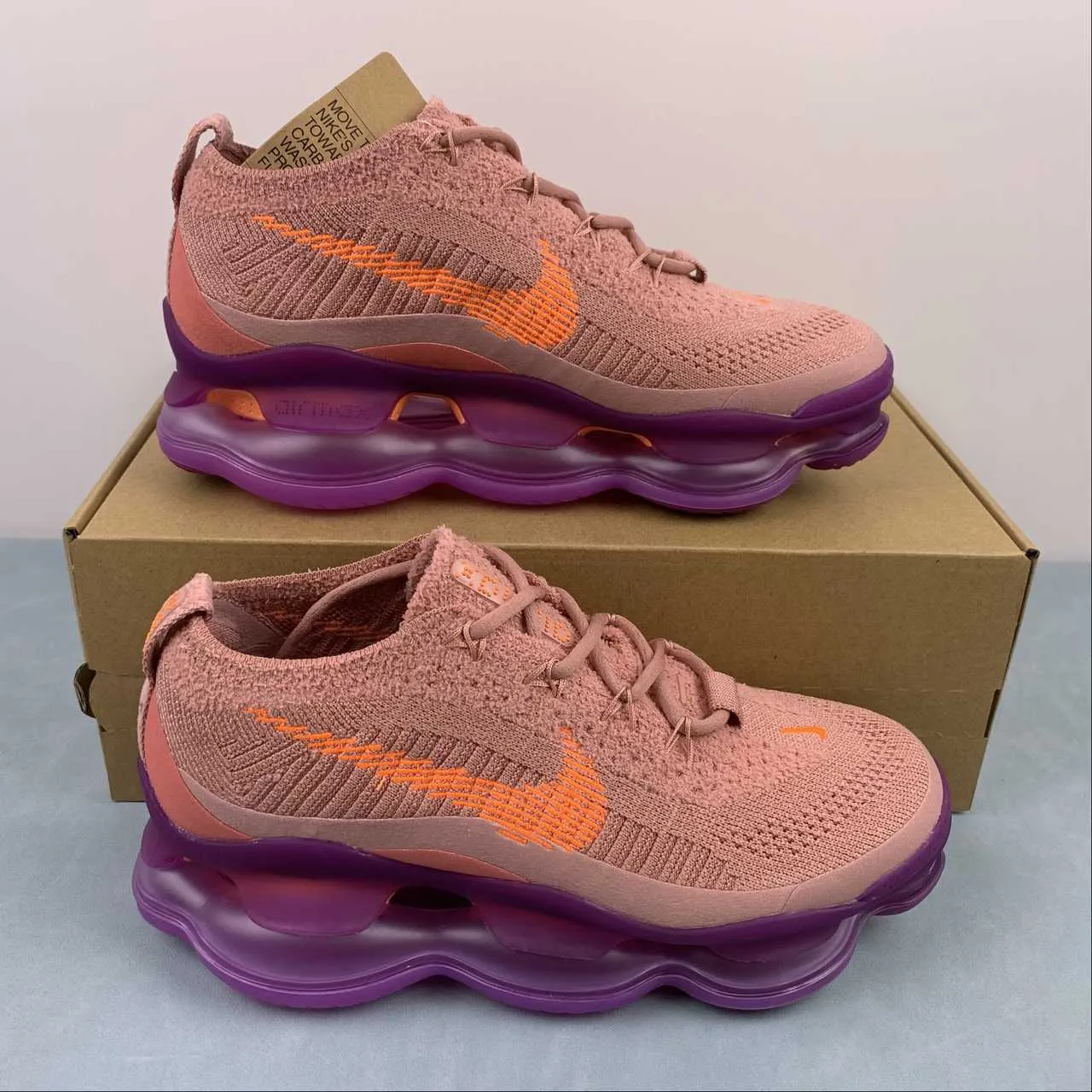 Air Max Scorpion Fk Muted Pink Orange Purple DJ4702-601 high - arch shoe support advanced features
