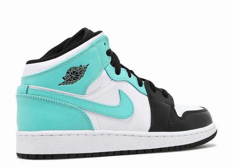 Abrasion resistant Active Wear Air Jordan 1 Mid Igloo (GS)