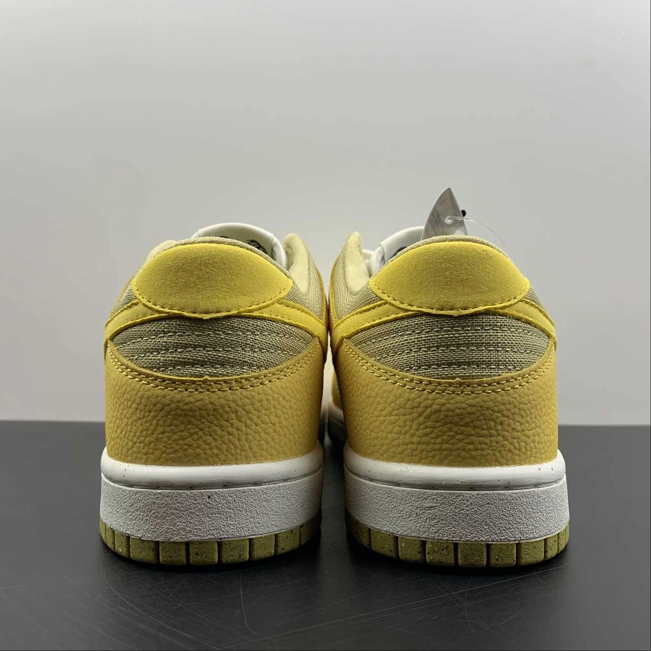 SB Dunk Low Sun Club White Yellow DV1681-100 Adaptive Response