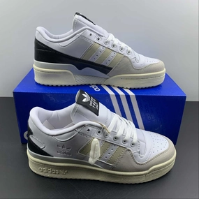 Iconic support Adidas Forum 84 Low White Beige Black GY2541