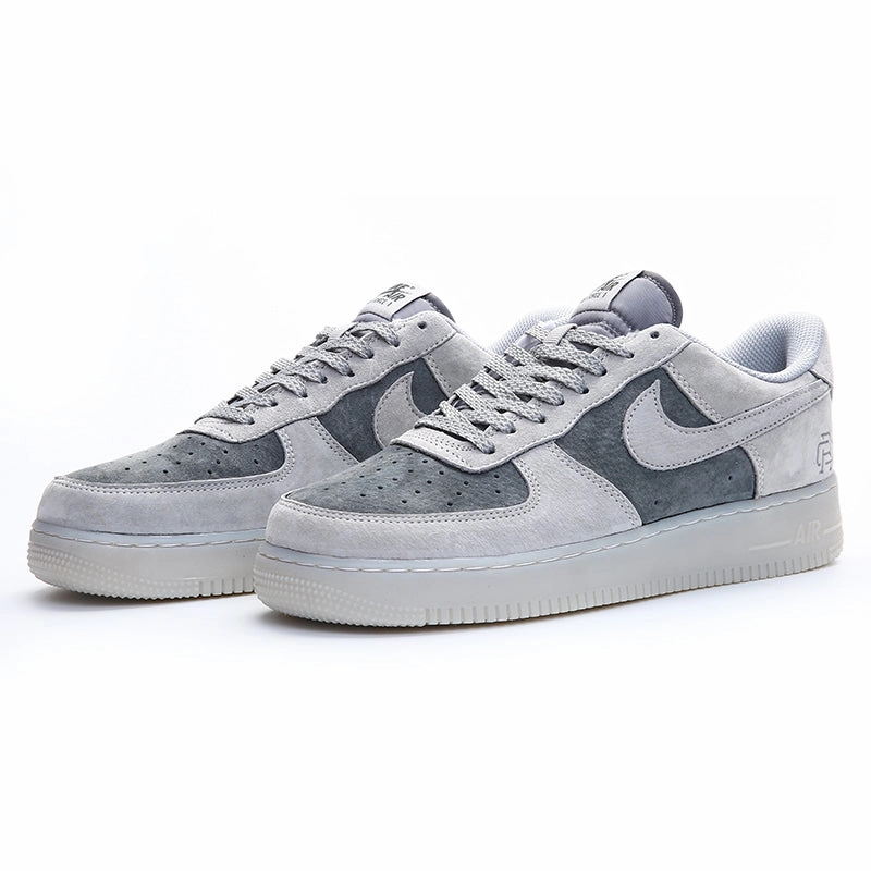 Nike Air Force 1 Low Dark Wolf Grey Sleek Build Seamless Design