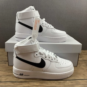Practical Footwear Park Jogger Air Force 1 High 07 AN20 White Black CK4369-100