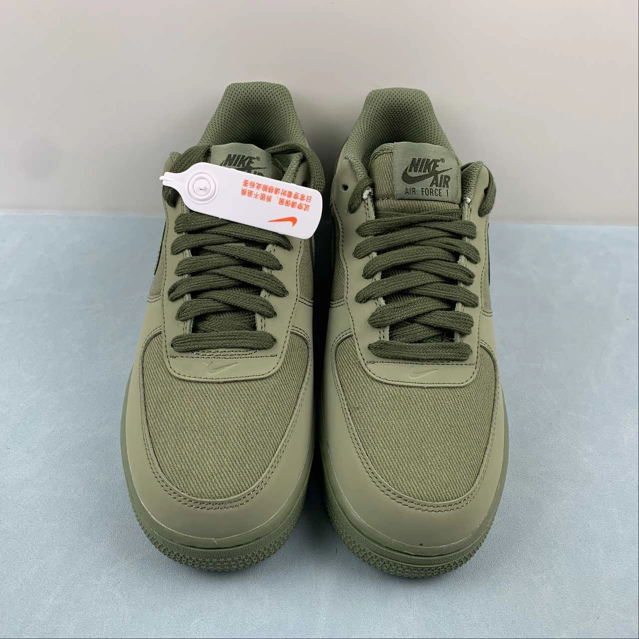 Air Force 1 Low Oil Green Cargo Khaki FB8876-300 Airport Walk Adaptive Fit