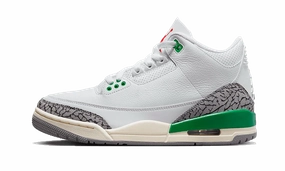 Elastic Band Barefoot feel Air Jordan 3 Retro Lucky Green