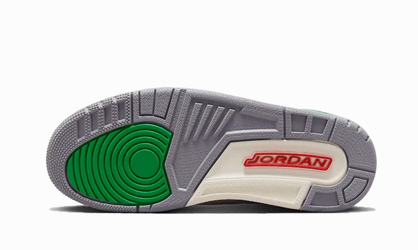 Air Jordan 3 Retro Lucky Green Feet Relief