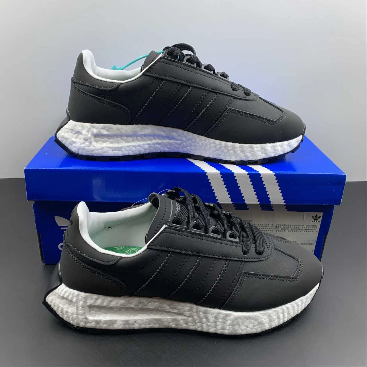 Adidas Retropy E5 Carbon Black GW6783 weekend senior exercise shoes
