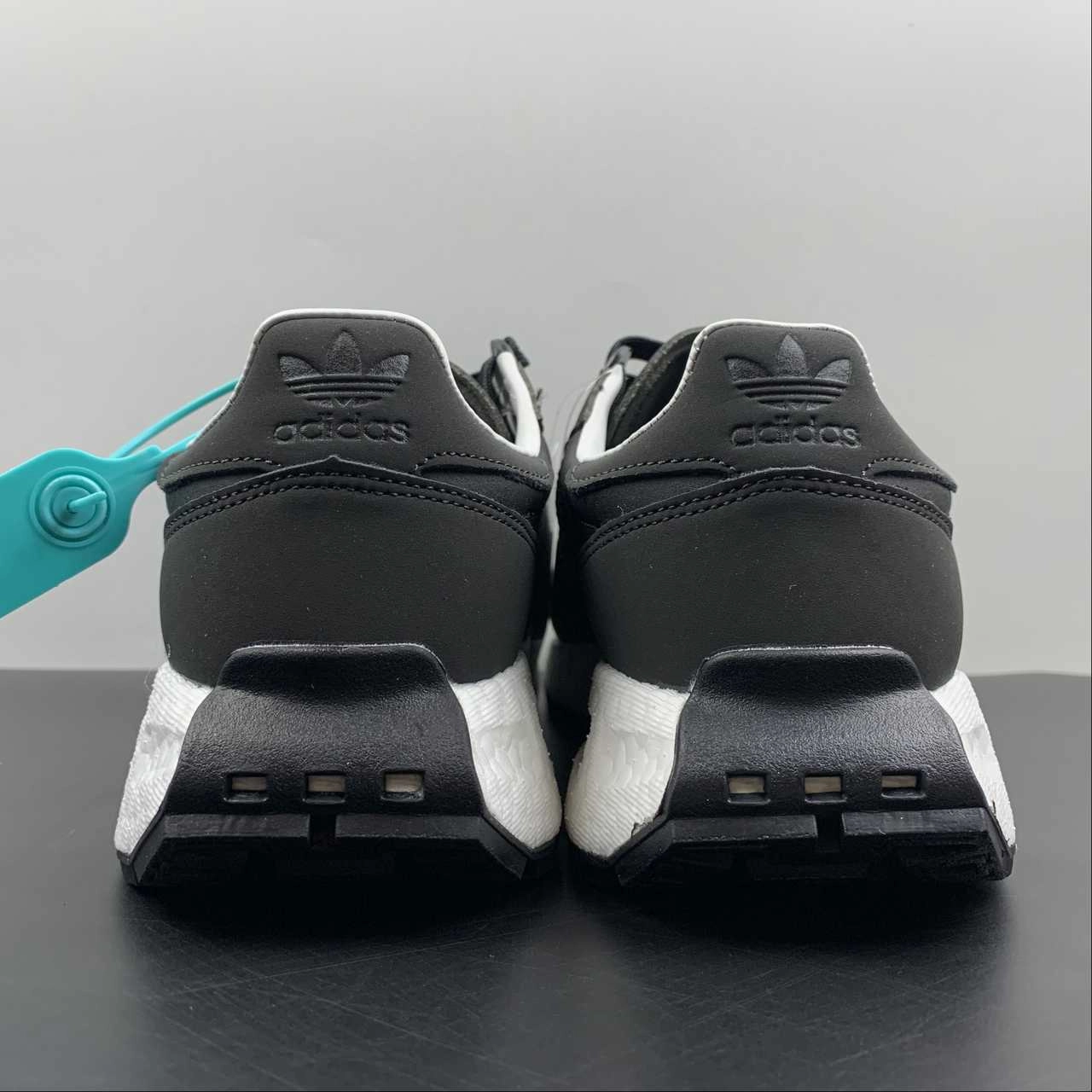 sprint running shoes Adidas Retropy E5 Carbon Black GW6783