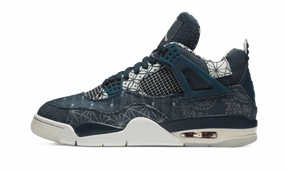 Air Jordan 4 Retro SE Deep Ocean Compression Knit Upper