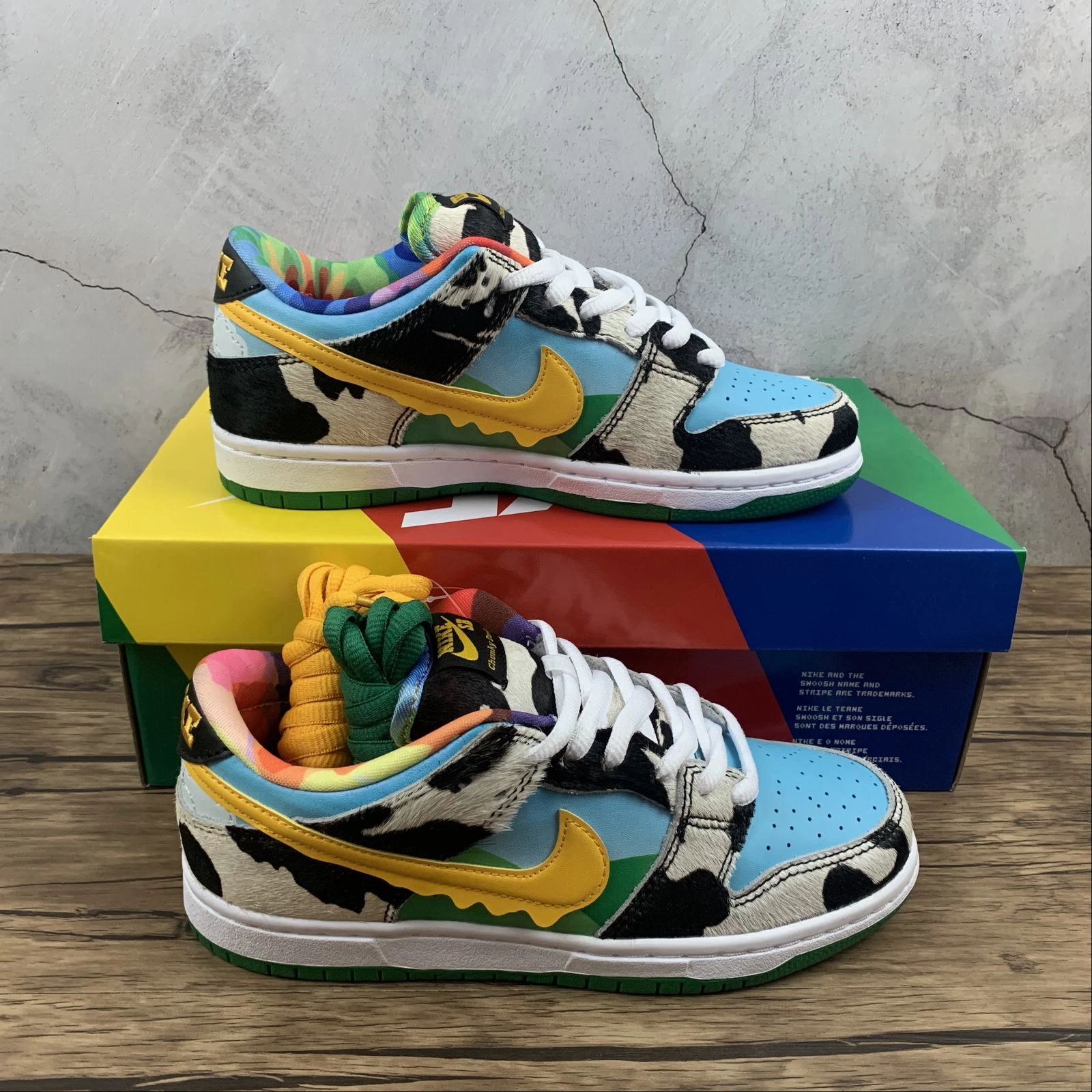 Ben Jerrys x Dunk Low SB Chunky Dunky CU3244 100 Outdoor Training