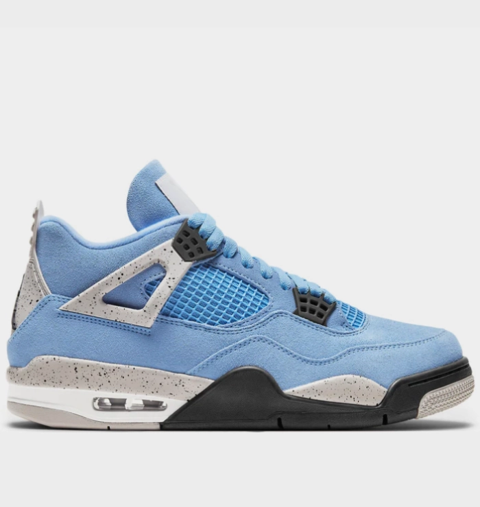 Enhanced Grip Pattern Nike Air Jordan 4 Retro University Blue