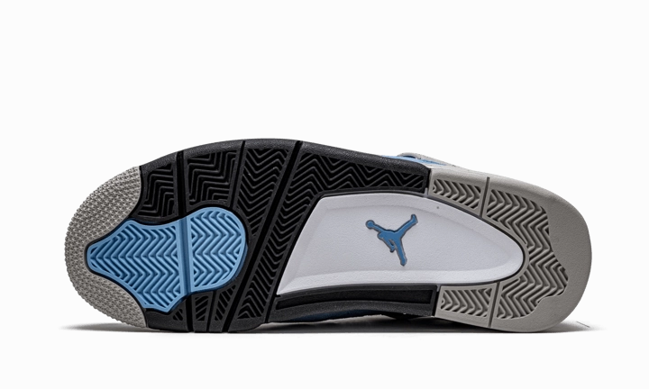 comfortable top Memory Foam Padding Air Jordan 4 Retro University Blue