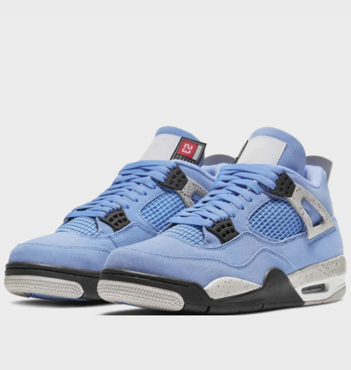 Nike Air Jordan 4 Retro University Blue Arch Secure Signature comfort