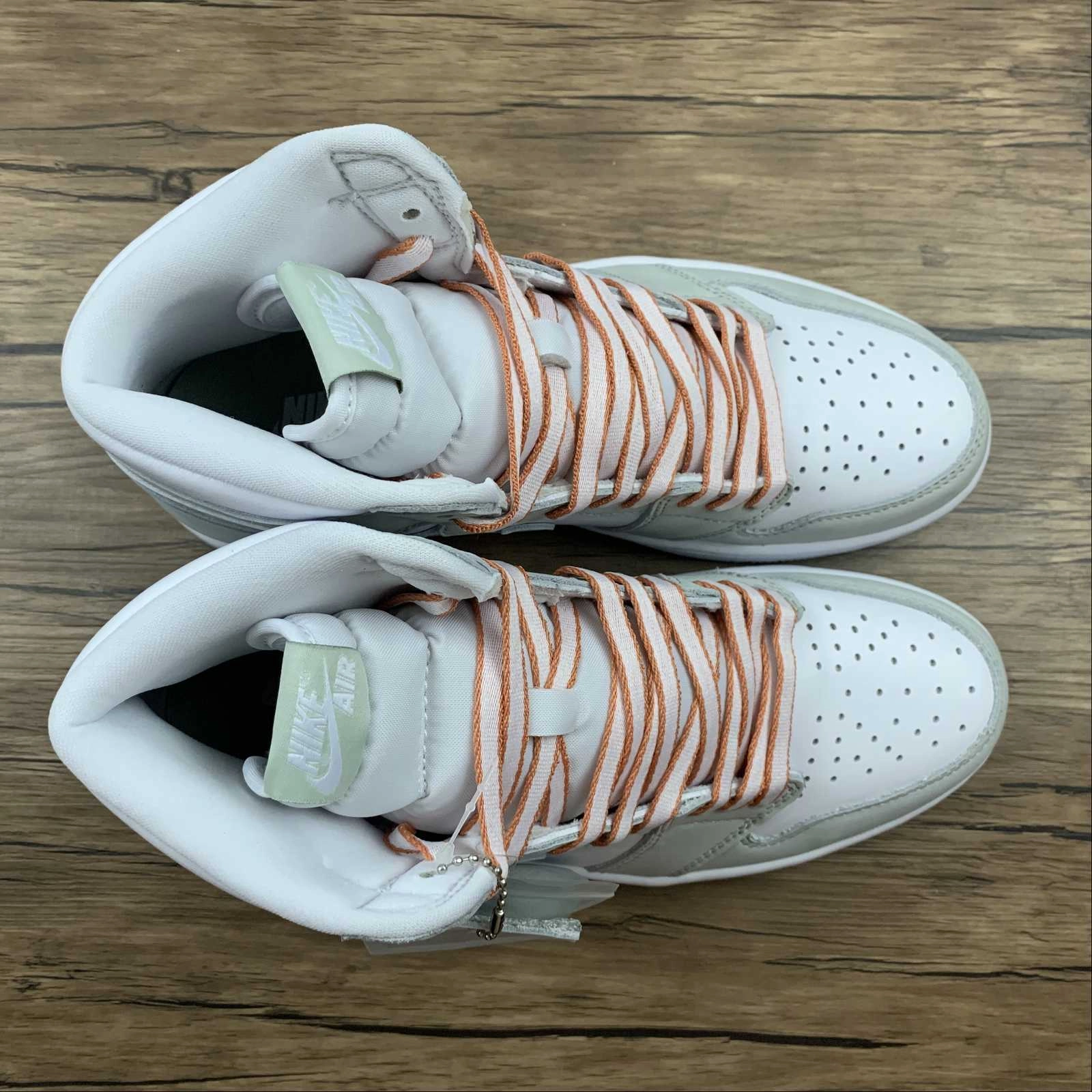 Air Jordan 1 Retro High OG White Sea Foam (2021) CD0461-002 Non Marking Rubber Quick Entry