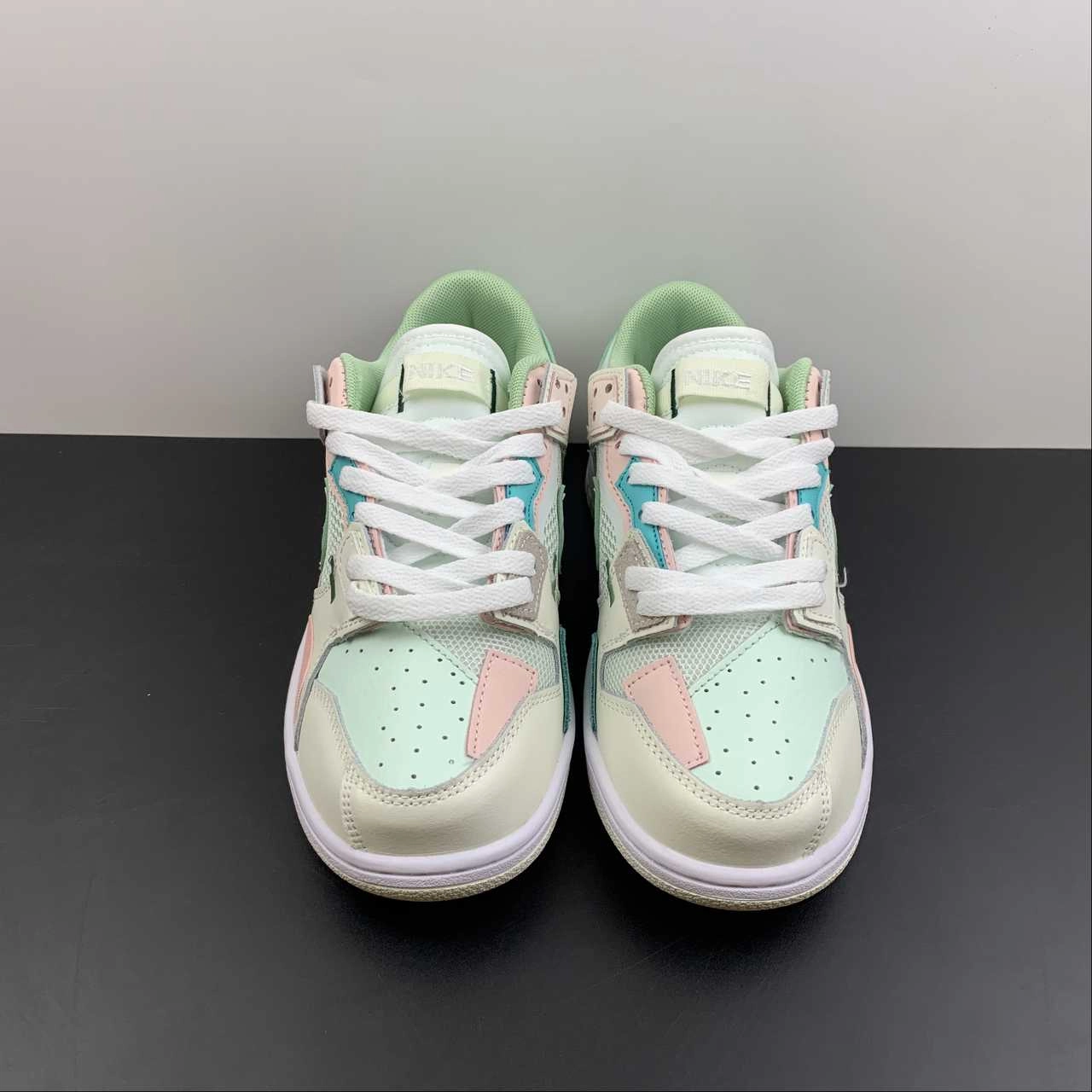 SB Dunk Low Scrap Grey Haze Phantom Light Bone Oil Green DM0802-001 Everyday Runner Grip Enhanced Outsole