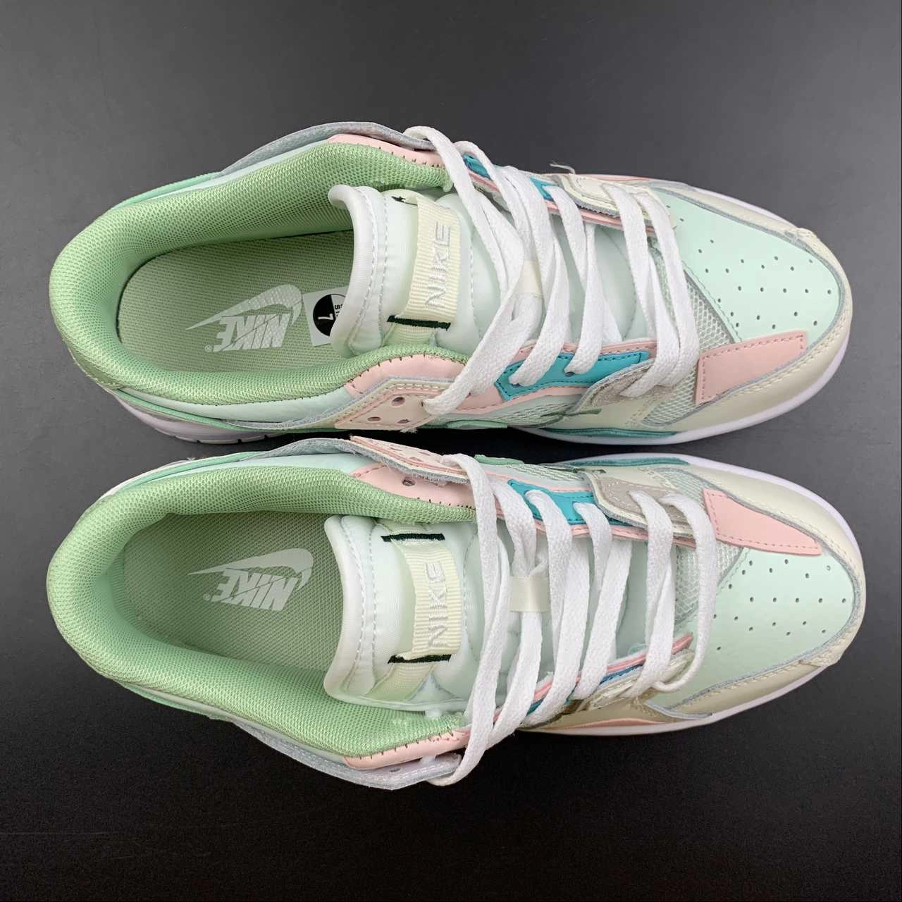Motion Contour SB Dunk Low Scrap Grey Haze Phantom Light Bone Oil Green DM0802-001