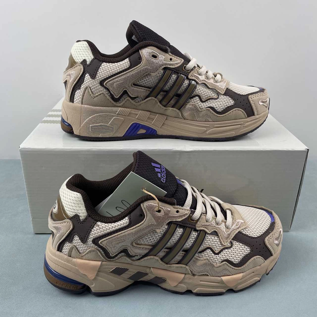 Adidas Response CL x Bad Bunny Step Fine Ecru Tint Bronze Strata Earth Strata ID0780 leather - upper shoes