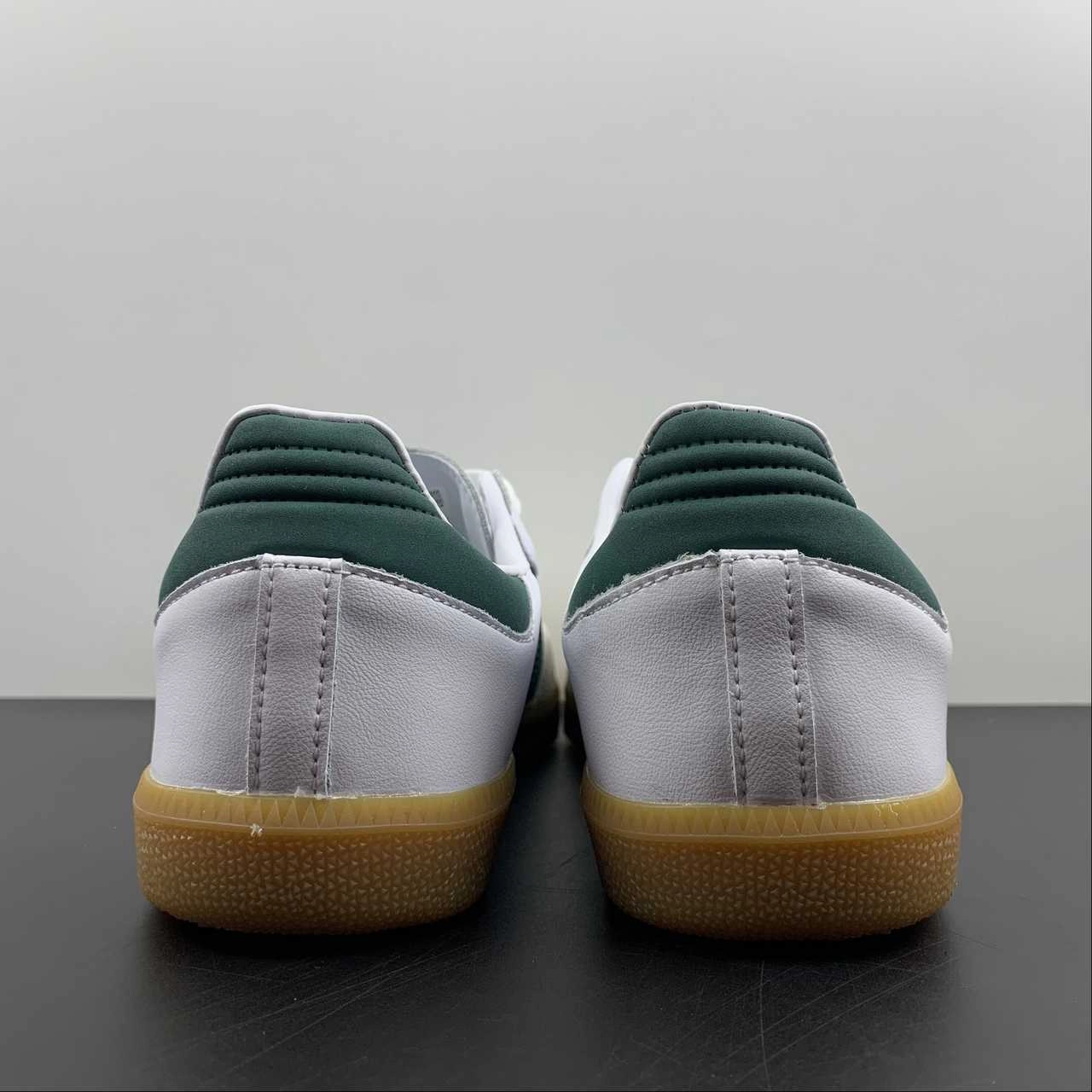 Adidas Samba OG Cloud White Collegiate Green Vapour Green EE5451 Classic Appeal