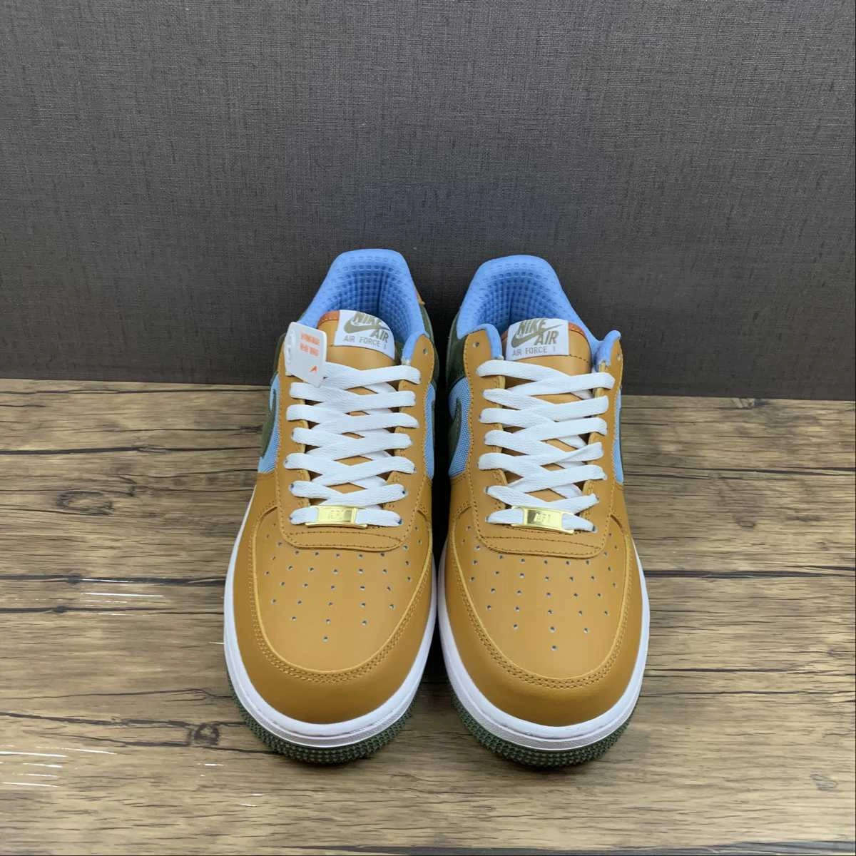 Easy Layer Lightweight Construction Air Force 1 07 Low Premium Bobbito Blue Suede Ice Pilgrim 316892-831