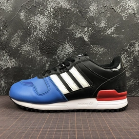 Adidas ZX700 Royal Black White AQ5315 interval running wear