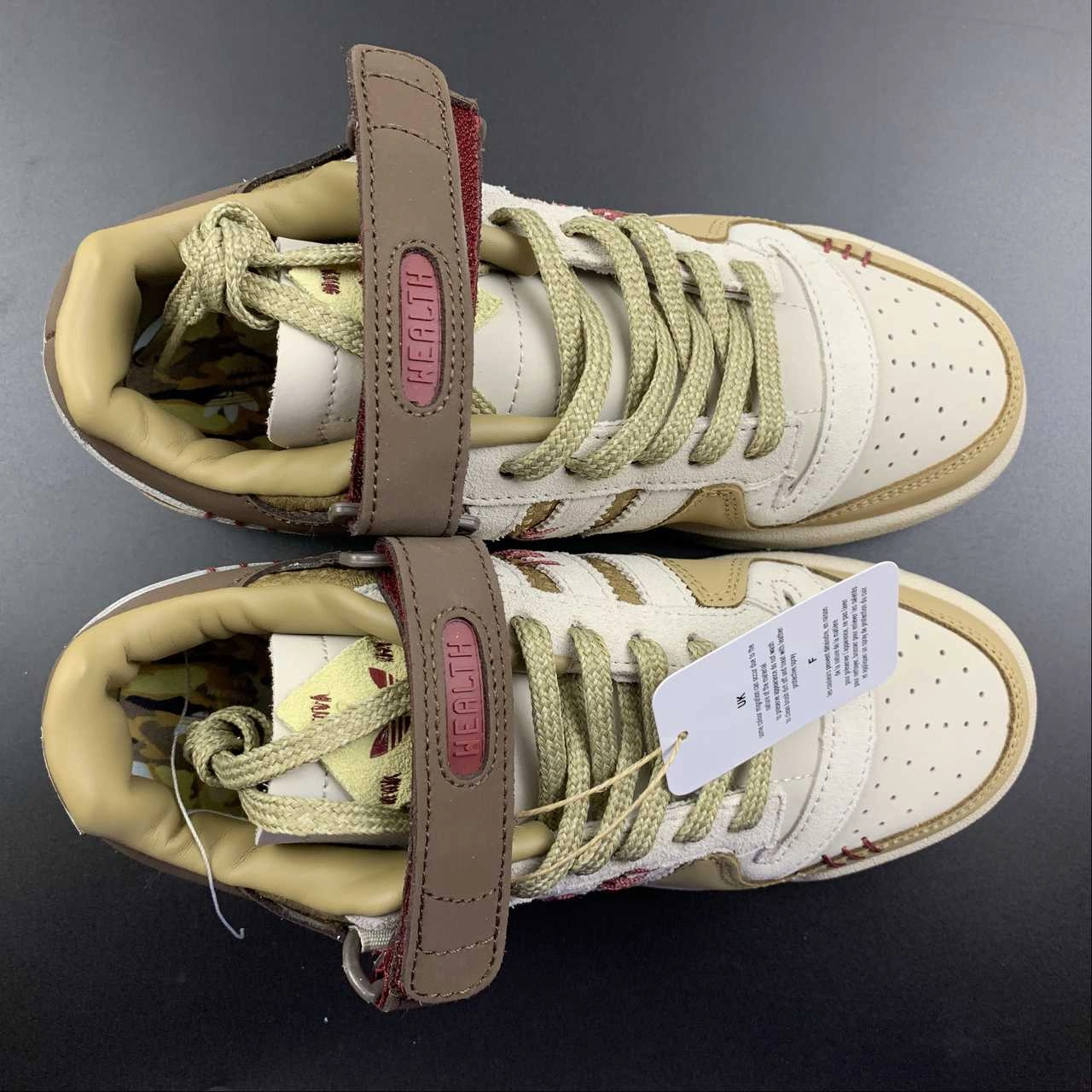 Adidas Forum 84 Low Clear Brown Cardboard Chic Fit Daily Use