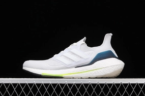 Adidas UltraBoost 21 White Volt Training Style