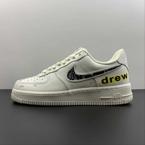 Style Comfort Simple Motion Air Force 1 07 Low Drew Beige Black Yellow CW2288-663