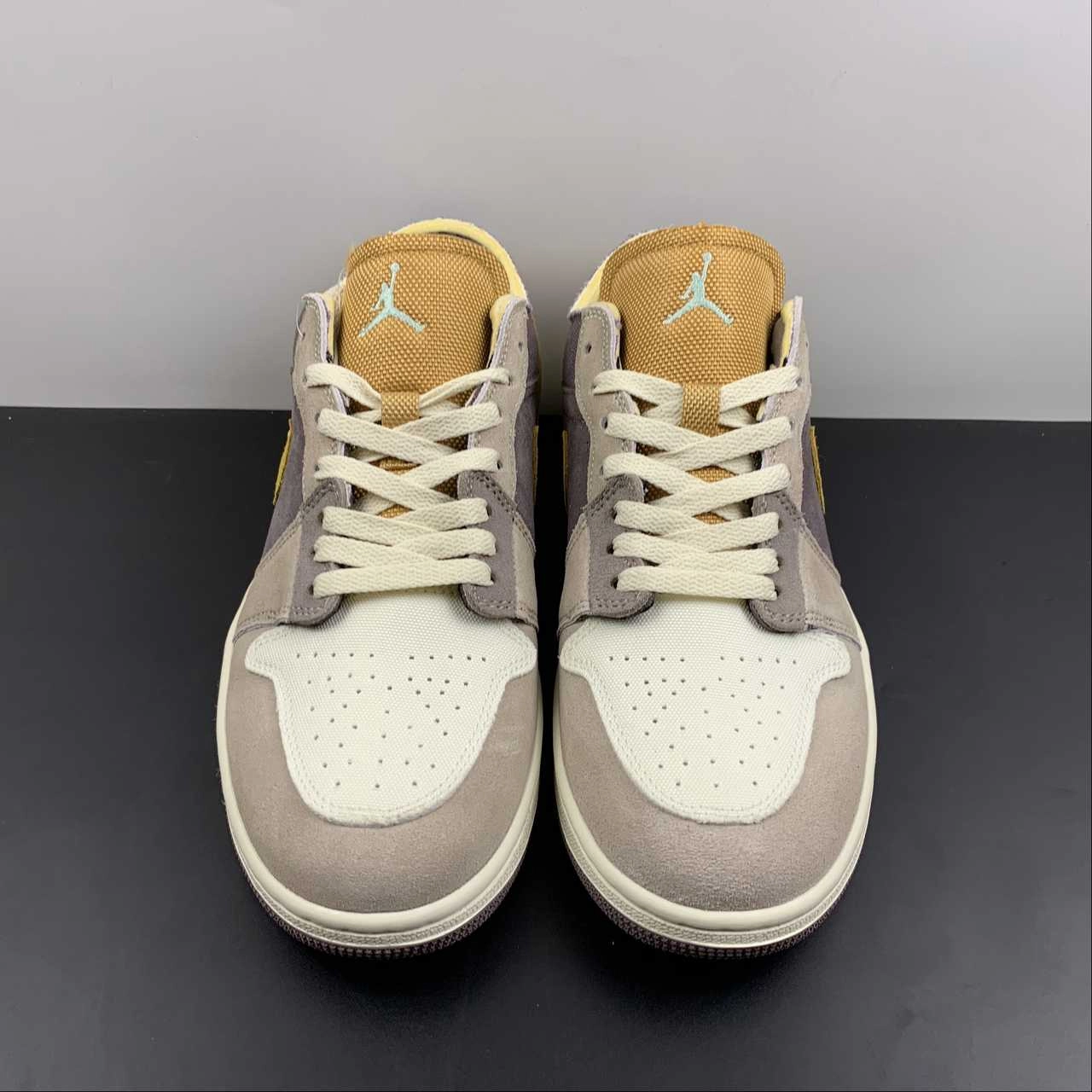 Air Jordan 1 Low SE Craft Taupe Haze Mint Foam Celestial Gold Sail DN1635-200 Outdoor Feel Flex Walk