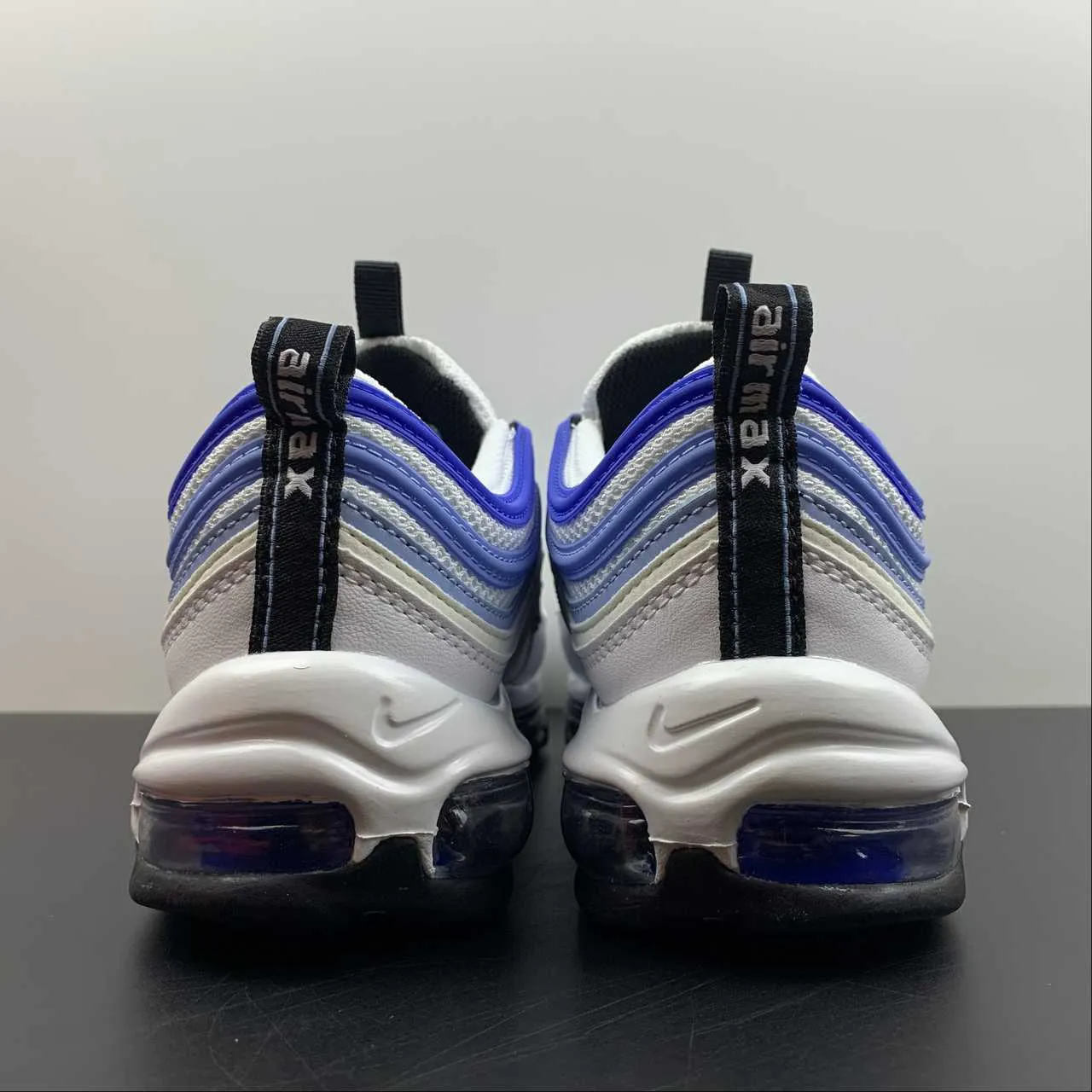 Air Max 97 White Black-Psychic Blue DQ8900-100 Vast color