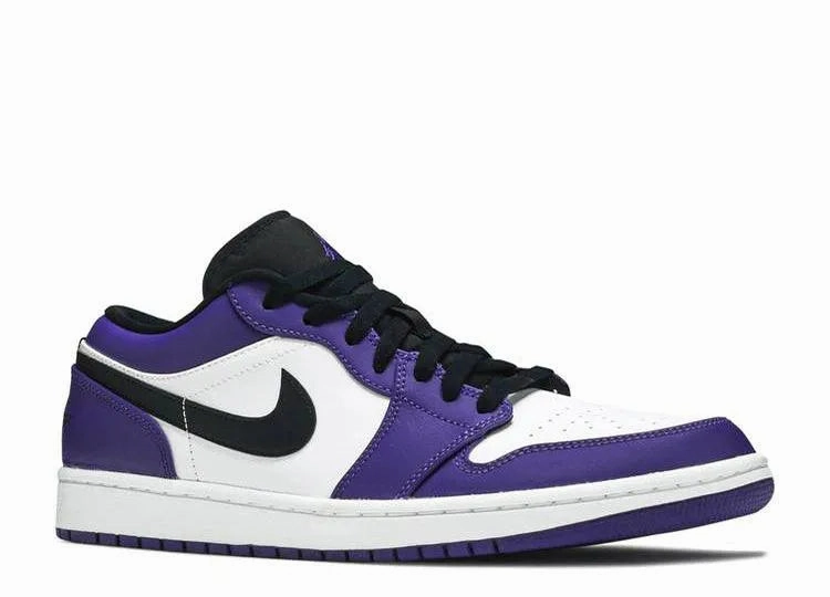 Air Jordan 1 Low Court Purple Work Routine