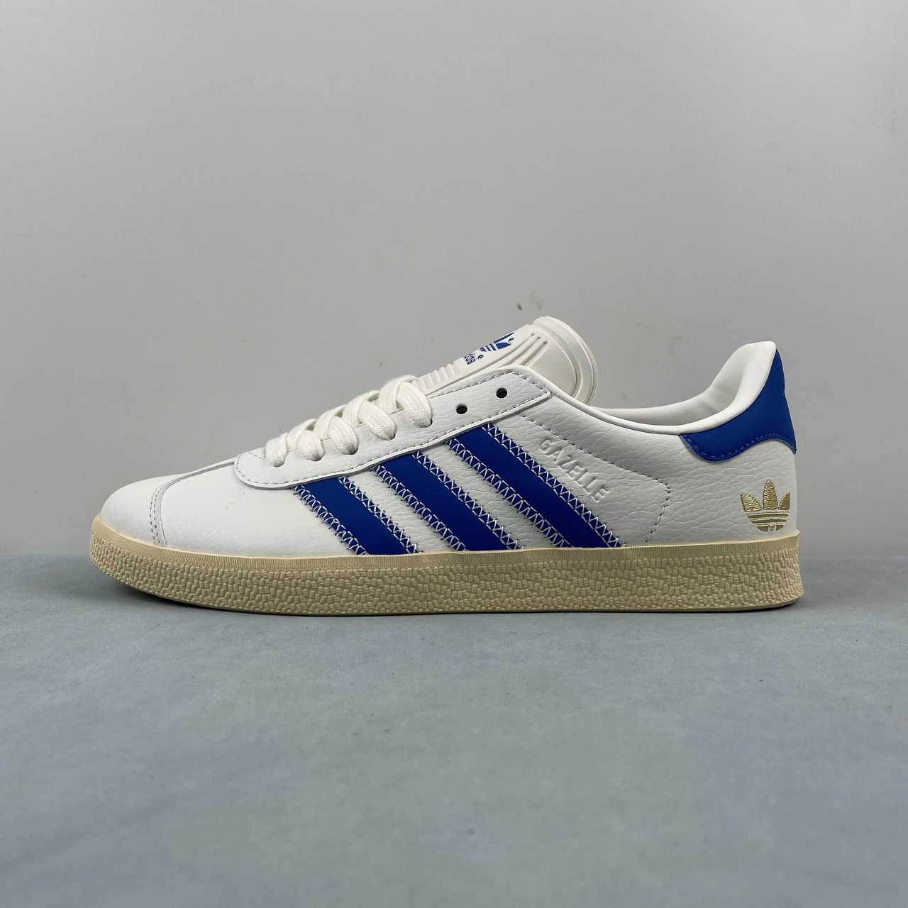Adidas Gazelle Shoe Palace Ivory Bold Blue IF4599 Market Day