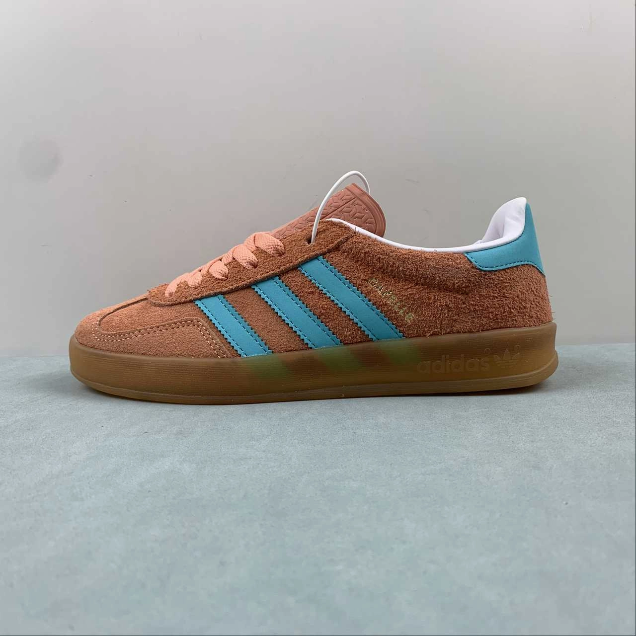 Adidas Gazelle Bold Orange Mint Gum IH7499 Versatile Comfort Shoes
