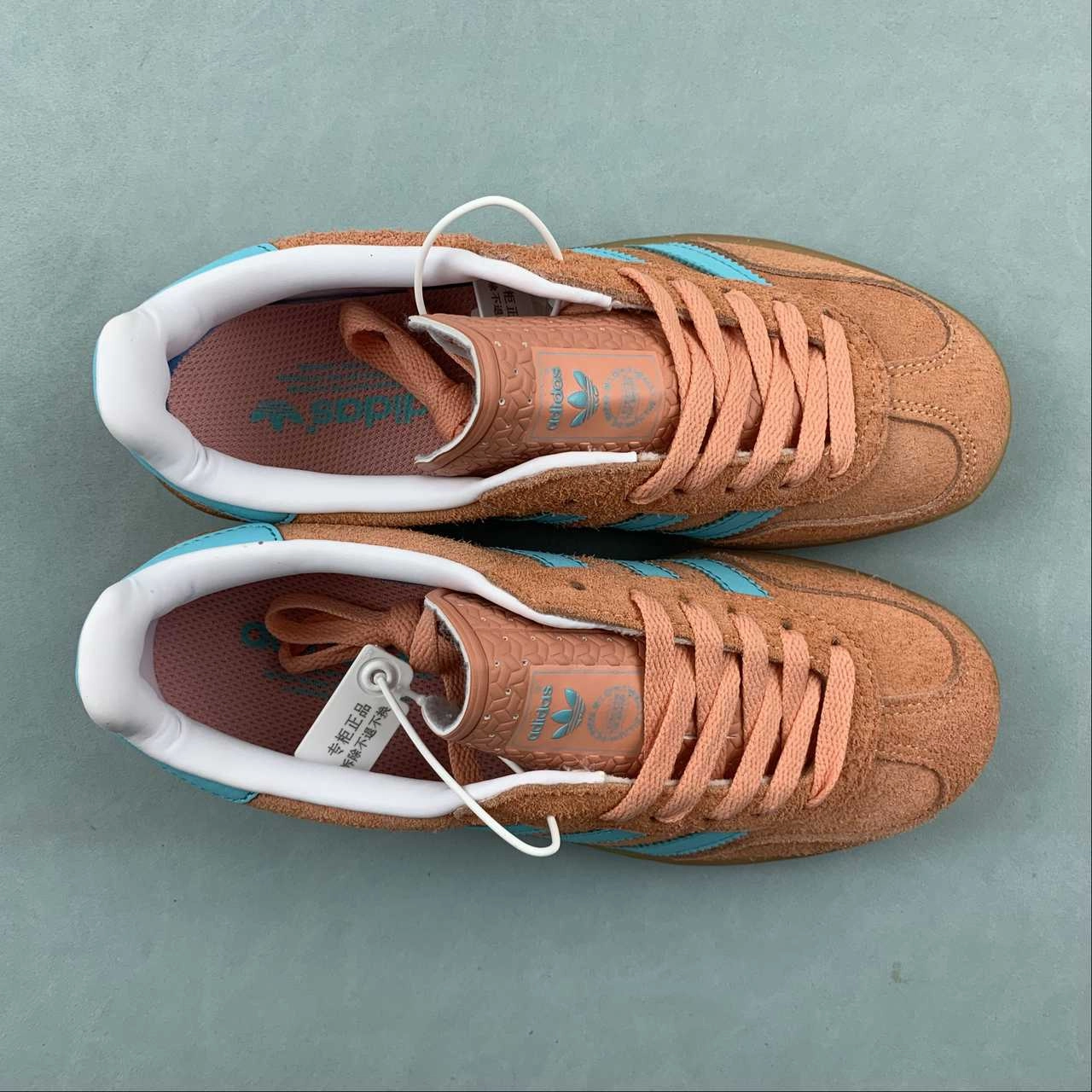 Smart Trend City Wear Adidas Gazelle Bold Orange Mint Gum IH7499