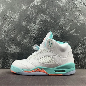Traction Sole Air Jordan 5 Retro Light Aqua 440892-100