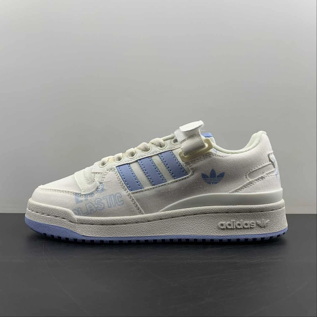 Adidas Forum 84 Low White Blue GY7985 Toe box space