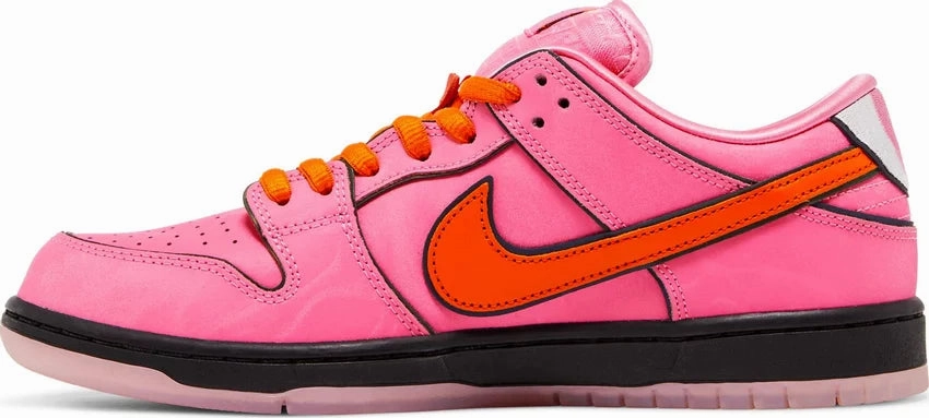 Nike Dunk Low SB x The Powerpuff Girls Blossom W Breathable Jacquard Weave