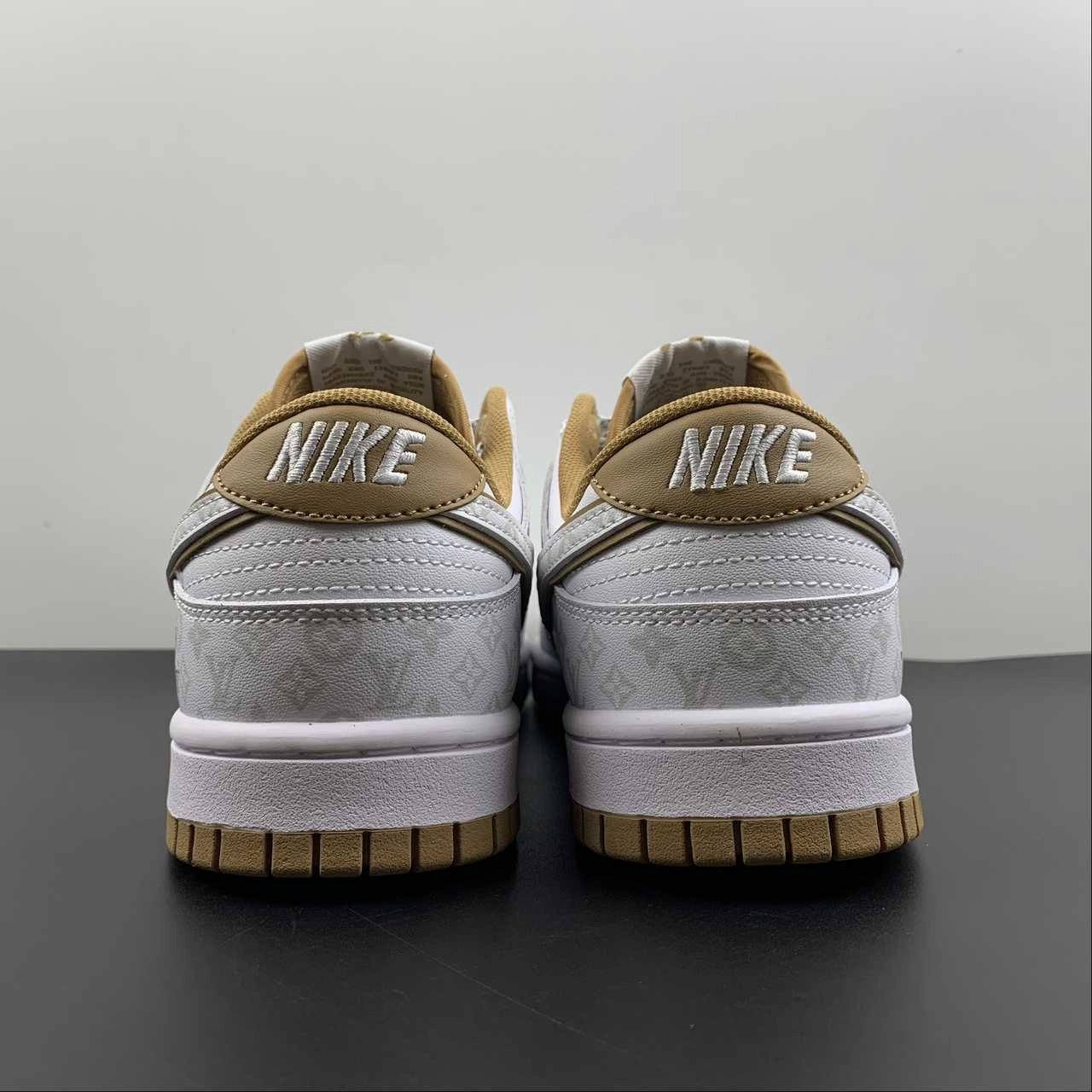 LV x SB Dunk Low Khaki White XD6188-002 Lightweight Use Walk Flow