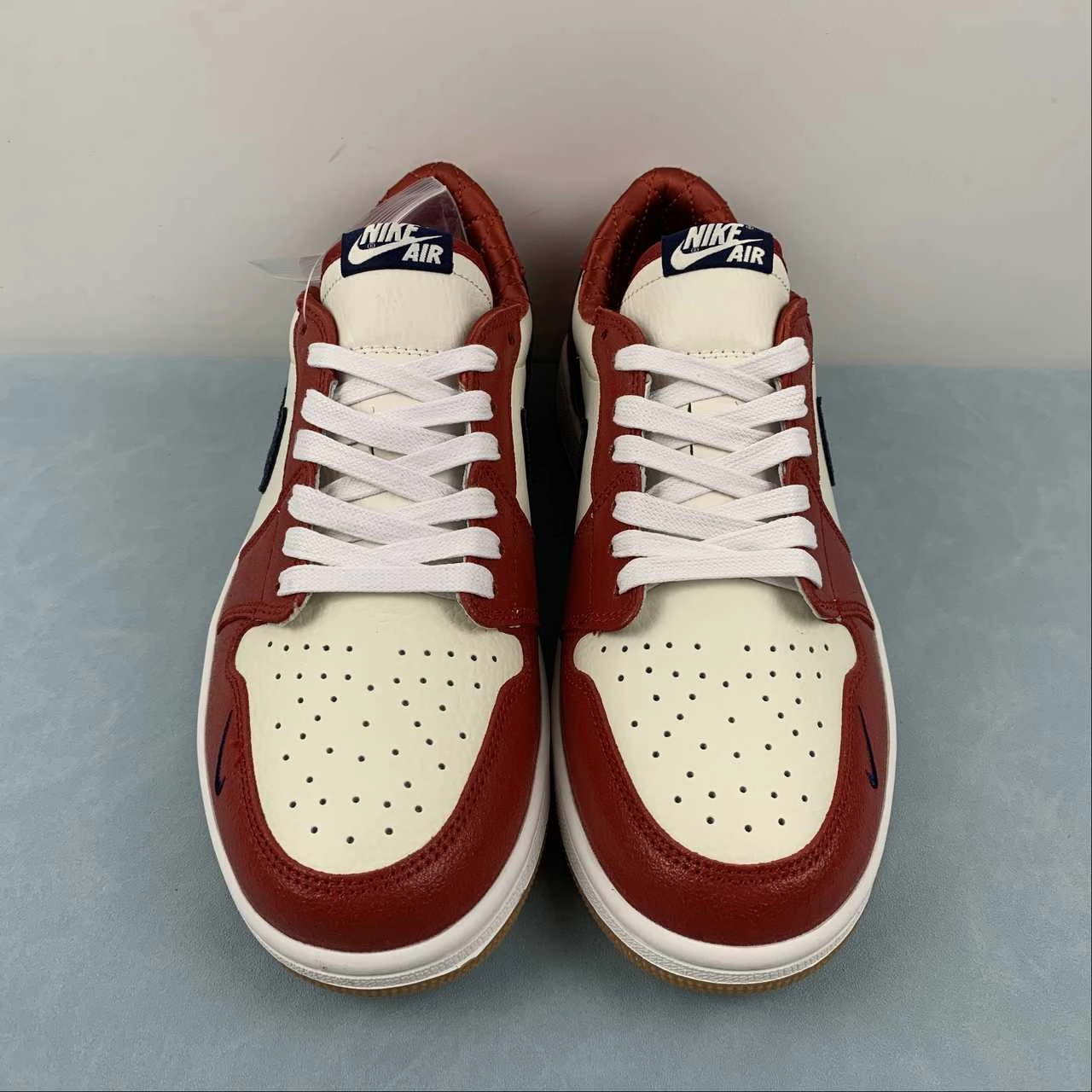 Ankle Support Air Jordan 1 Low OG Shattered Backboard Custom Edition Red White Black DZ0790-100